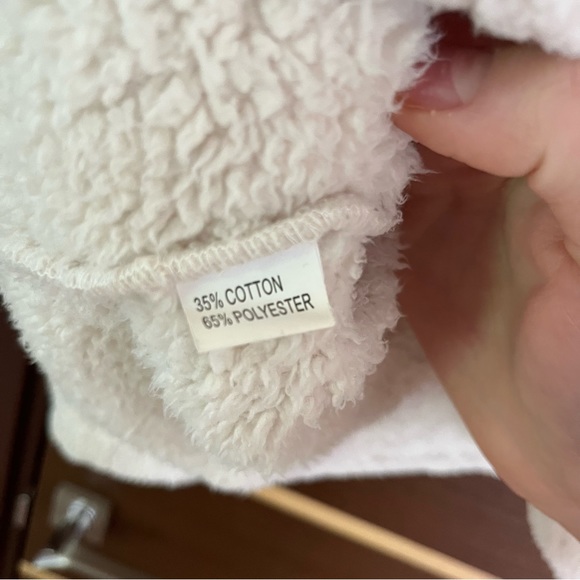 Forever 21 Drawstring Sherpa oversized Hoodie - Picture 5 of 6